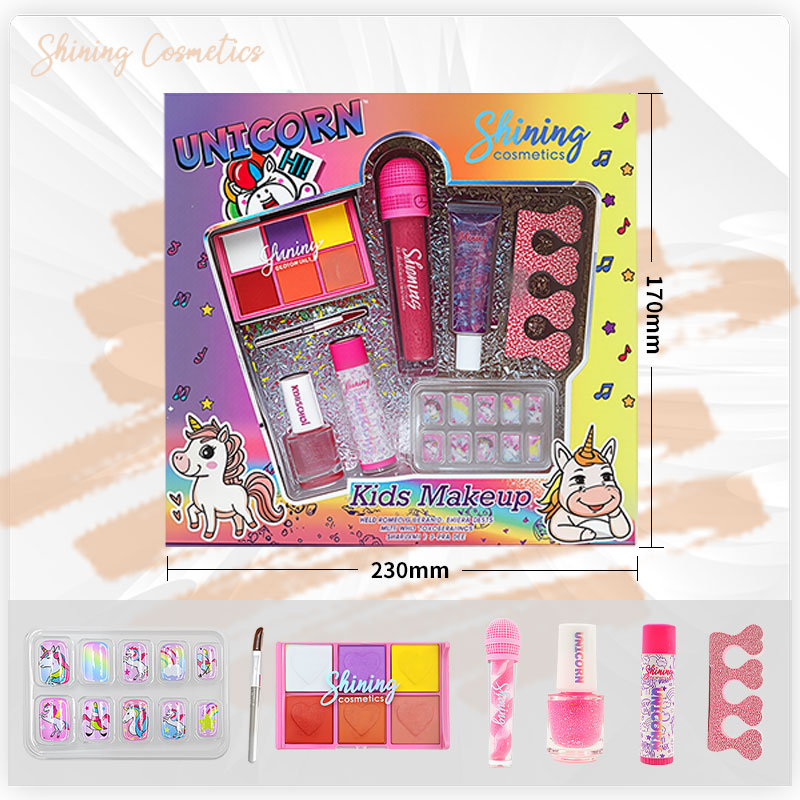 High Pigmented Makeup Kit Full Set of 6 Colors Eye Shadow for Women Perfect Travel Cosmetic Box for Holiday Gifting